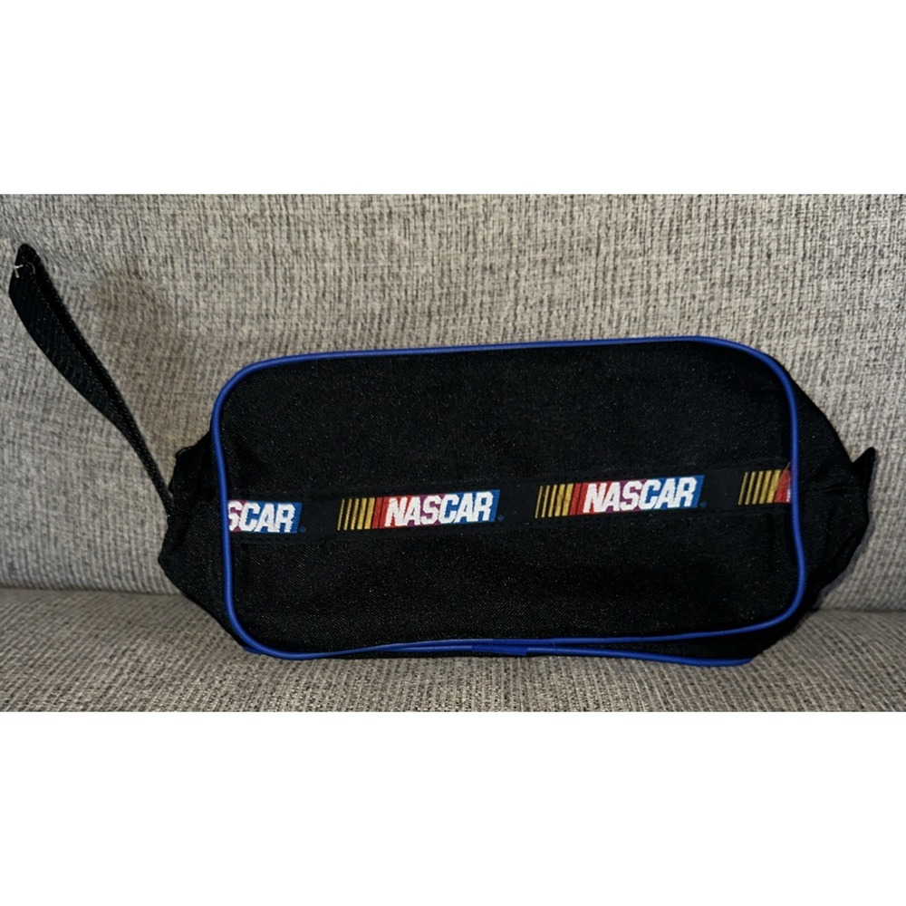 NASCAR‎ Pouch With Zipper Travel Caddy Small Bag Stationery Make Up